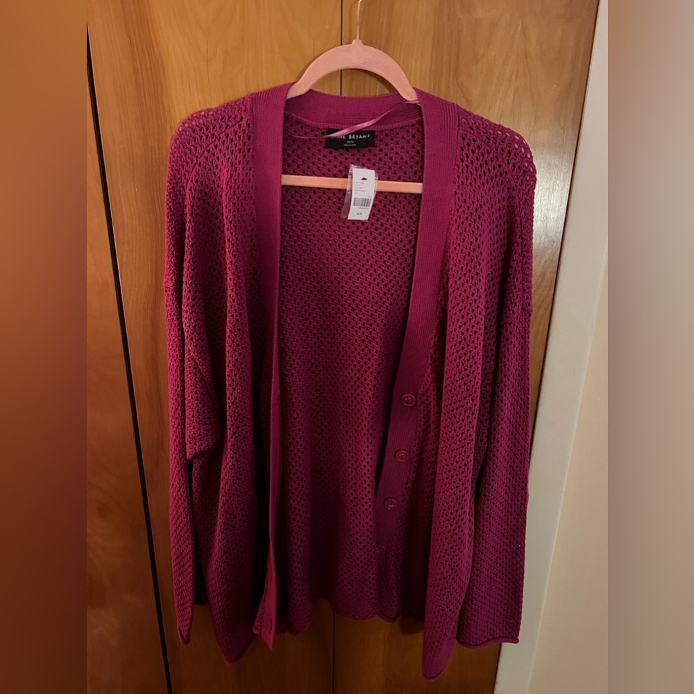 Lane Bryant knit cardigan nwt 26/28